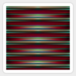 Parallel lines 3d pattern Sticker